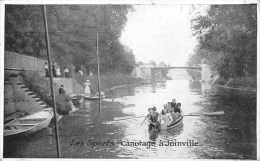 Aviron - Canoé - ** Canotage à Joinville ** - Cpa - Voir 2 Scans - Aviron