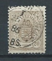 Luxembourg - 1980 - Y&T 44 - Oblitéré - 1859-1880 Wappen & Heraldik