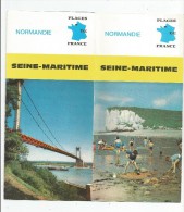 Dépliant Touristique , 12 Pages ,  15 Photos , 1 Plan , SEINE MARITIME , Frais Fr : 1.50€ - Tourism Brochures