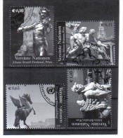 KPÖ357 UNO WIEN 2008 MICHL 522/25 SEHENSWÜRDIGKEITEN  Used / Gestempelt SIEHE ABBILDUNG - Used Stamps