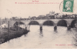 ST.  SULPICE-LA -POINTE - LE PONT  DU  CHEMIN DE  FER - Saint Sulpice