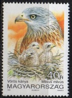 PIA - UNG - 1992 - Protezione Della Natura : Uccello Milvus Milvus  - (Yv 3380) - Gebruikt