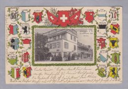 AK ZH Affoltern A. Albis 1904-06-21 Präge Litho Mit Foto Arche - Affoltern