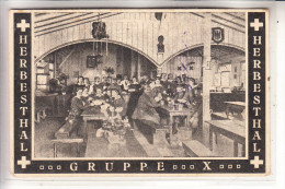 B 4710 LONTZEN - HERBESTHAL, Gruppe X, 1916, Deutsche Feldpost - Lontzen