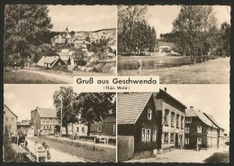 Delcampe - GSCHWENDA Thüringen Gruss Ilm-Kreis Oberes Geratal Gera 1960 - Gera