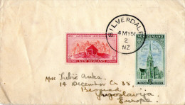 Letter From Silverdale(Can Terbury),04.05.1951,04.05.1951,sent To Beograd,Yugoslavia,as Scan - Used Stamps