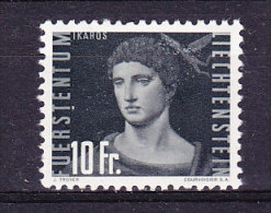 Liechtenstein 1948 Flugpioniere 10Fr * Mh (= Mint; Hinged) (21670) - Luftpost