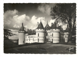 Cp, 41, Chaumont, Façade Du Château Sur Le Parc - Other & Unclassified