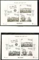 1987-PRUEBA Nº 12 Y 13-EXPAMER ´ 87 . LA CORUÑA-NUEVO - Proofs & Reprints