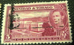 Trinidad And Tobago 1938 General Post Office And Treasury 5c - Used - Trinidad Y Tobago