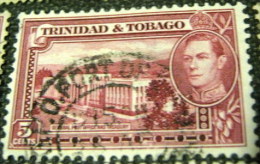 Trinidad And Tobago 1938 General Post Office And Treasury 5c - Used - Trinidad & Tobago (...-1961)