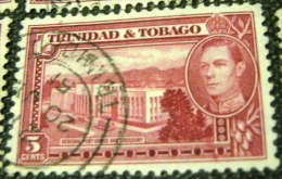 Trinidad And Tobago 1938 General Post Office And Treasury 5c - Used - Trinité & Tobago (...-1961)