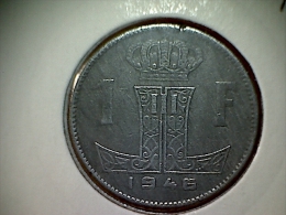 Belgique 1 Franc 1946 VL - 1 Franc