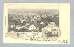 AK ZH Hinwil 1906-03-23 Foto J.Schulthess - Hinwil