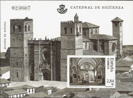 Prueba En Negro De La Catedral De Sigüenza (Guadalajara) - Essais & Réimpressions