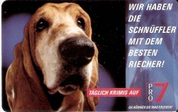 O 180 TARJETA DE ALEMANIA DE 6 DM DE UN PERRO (NUEVA-MINT) CAN-DOG - O-Serie : Serie Clienti Esclusi Dal Servizio Delle Collezioni