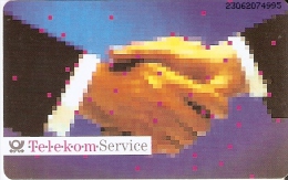 A 17 TARJETA DE ALEMANIA DE 6 DM DE TELEKOM SERVICE - A + AD-Series : Publicitaires - D. Telekom AG