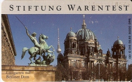 O 246 TARJETA DE ALEMANIA DE 6 DM DE STIFTUNG WARENTEST - O-Series : Customers Sets