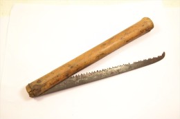 Ancien Couteau Scie Pliant PRUDHOMME, Outil Ancien, Travail Du Bois - Ancient Tools