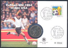 Germany Deutschland Football Soccer Fussball Calcio FIFA World Cup USA 1994: Coin Cover - 1994 – USA