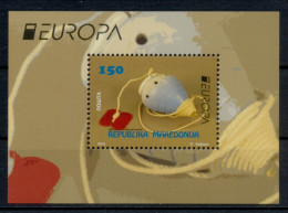 Macedonia 2015 Europa CEPT, Old Toys, Block, Souvenir Sheet MNH - 2015