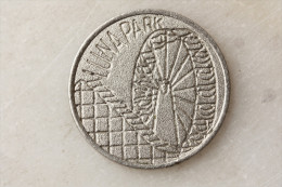 Jeton De Fête Foraine "Luna Park" Travelling Funfair Token - Unclassified