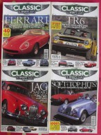 4 Revues Classic & Sports Car. 1997. En Anglais. Ferrari Chevy MGC Mercedes TR6 Aston Martin Jaguar Maserati Bentley - Auto