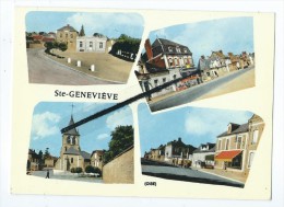 CPM - Ste Sainte Geneviève  - 4 Vues - Sainte-Geneviève