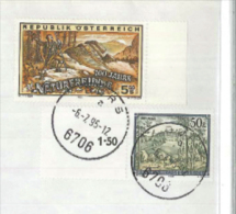 Austria Österreich 6706 Bürs Naturfreunde Wandern Stift Vorau 1995 Dauerserie - Covers & Documents