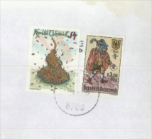 Austria Österreich 6706 Bürs Tag Briefmarke Schmögner Kunst - Lettres & Documents