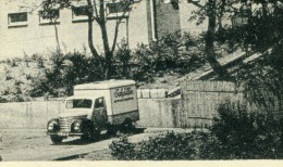 Müggelturm LKW Mit Werbung Am Müggelturm Restaurant Verlag K. Mader 1957 Rar - Vrachtwagens En LGV