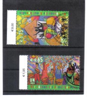 KPÖ370 UNO WIEN 2008 MICHL 548/49 ARMUT BEENDEN  Used /gestempelt SIEHE ABBILDUNG - Used Stamps