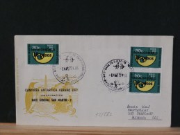 52/522  LETTRE   ARGENTINA - Expediciones Antárticas