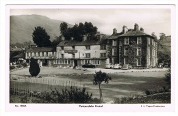 RB 1037 -  Real Photo Postcard - Patterdale Hotel - Ullswater Cumbria - Lake District - Patterdale