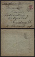 CRETE - KRETA - LA CANEE - HANIA / 1898 LETTRE POUR STRASBOURG  (ref 6285E) - Crete