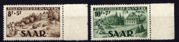 Saarland 1949 Mi 262-263 ** [140515XII] - Unused Stamps