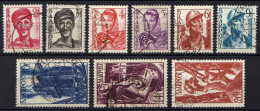 Saarland 1948 Mi 242-250, Gestempelt [140515XII] - Used Stamps