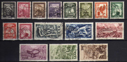 Saarland 1949 Mi 273-288 Gestempelt [140515XII] - Used Stamps