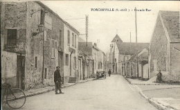 78 - PORCHEVILLE - Grande Rue - Porcheville