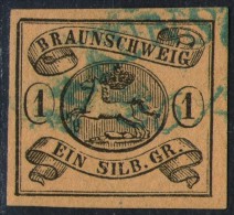 Braunschweig 26/4 Auf 1 Silbergroschen Chromgelb - Braunschweig Nr. 6 Ay - Tiefst Geprüft - Kabinett - Brunswick