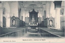 BEYNES - Intérieur De L'Eglise - Beynes