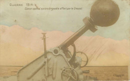 Militaria - Guerre 1914-18 - Matériel - Canons - Canon Spécial Contre Dirigeables Offert Par Le Creusot - état - Guerra 1914-18