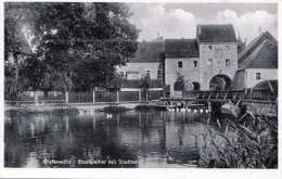 GRAFENWÖHR Stadtweiher Mit Stadttor (Bayern) 1939 Gelaufen Von Grafenwöhr Nach Wien - Grafenwöhr