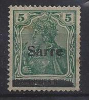 Germany (Saargebiet) 1920  (*) MH Mi.4 - Nuevos