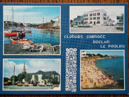 29 - CLOHARS-CARNOET - Le Port De Doélan, La Mairie Et L'Eglise De Clohars-Carnoet. - Clohars-Carnoët