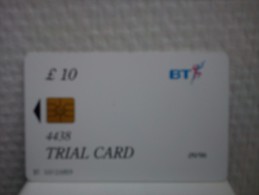 Trial Card UK 2 Scans Very Rare - BT Test & Ensayos