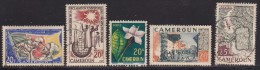 Cameroon Cameroun 1958 Autonomous Administration Stamps (Yv 305 To 309 ) Used Very Nice - Oblitérés