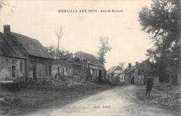 Merville Aux Bois-Ailly Sur Noye     80    Guerre 14/18 Rue De Rouvrel - Autres & Non Classés