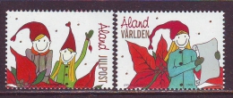 Aland 2009. Christmas 2v. MNH. Pf.** - Ungebraucht