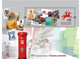 Portugal 2014 - CTT Public Company Souvenir Sheet Mnh - Ungebraucht